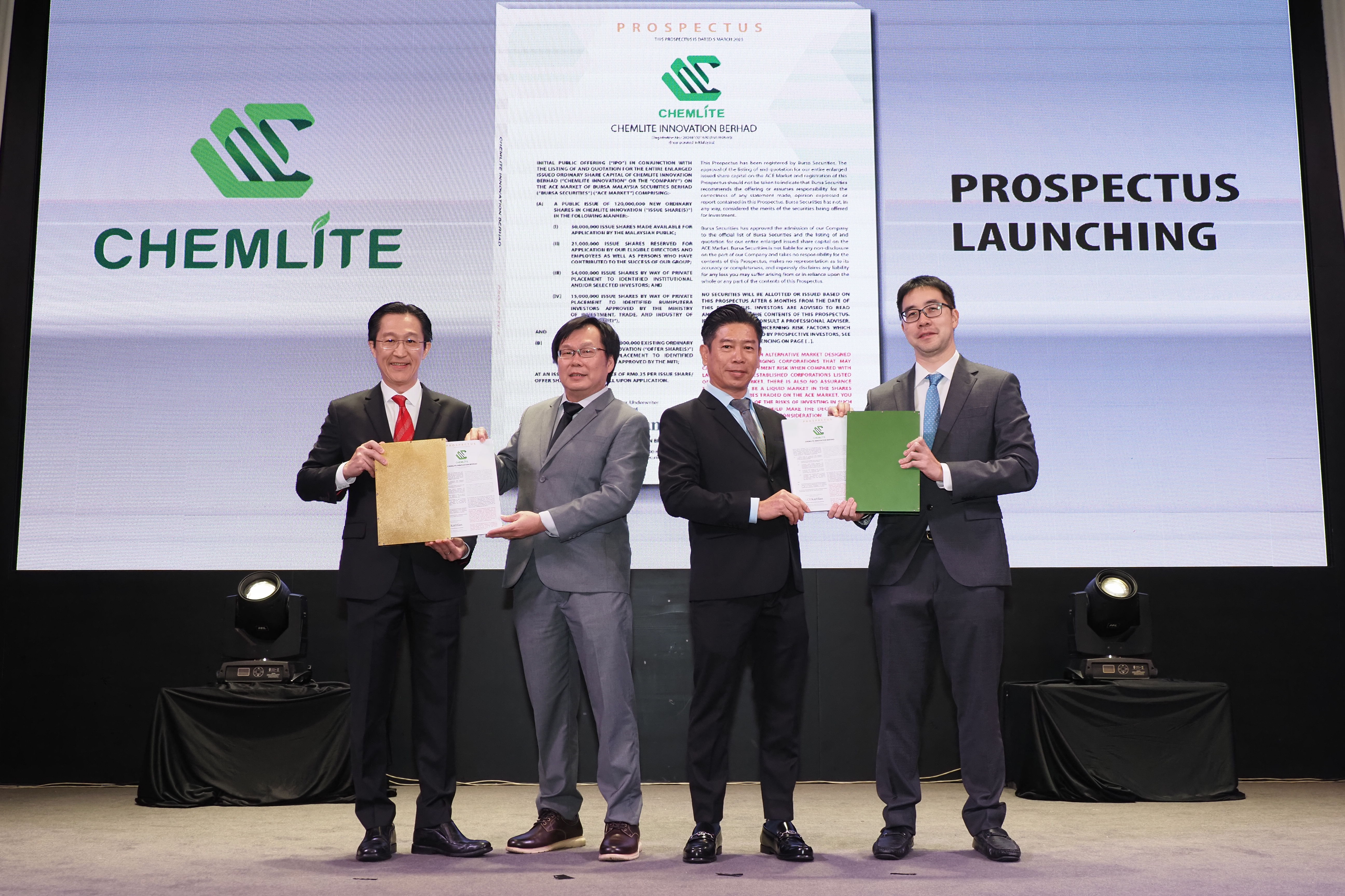 Chemlite Innovation opens application for ACE Market IPO